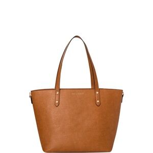 Vegan Leather Travel Work Tote Bag